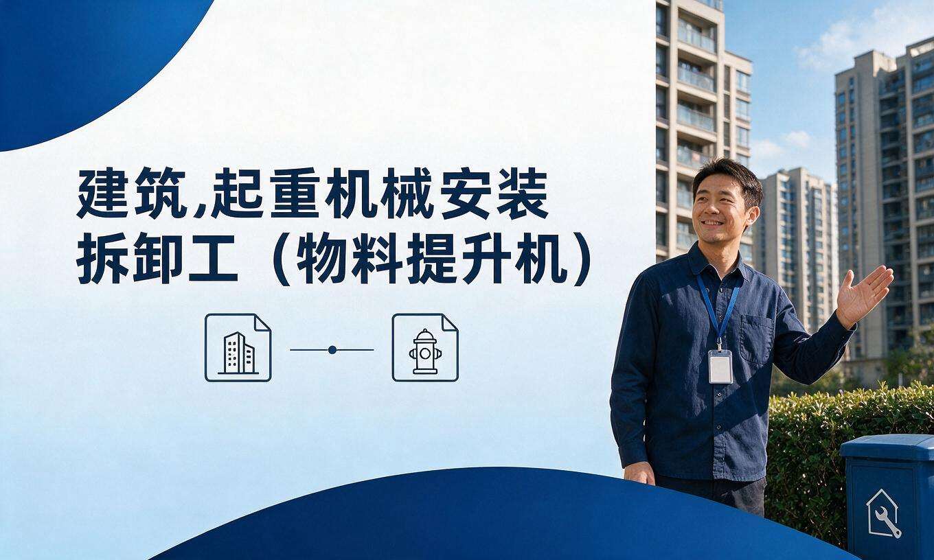 建筑起重机械安装拆卸工（物料提升机）