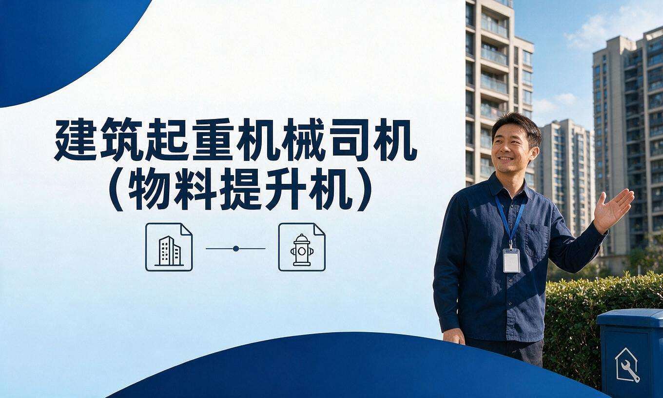 建筑起重机械司机（物料提升机）