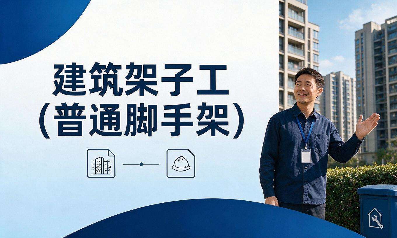 建筑架子工（普通脚手架）